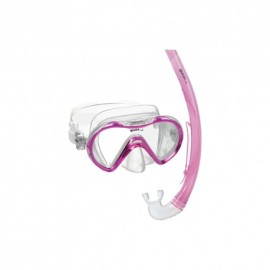 Mares Set Combo Seahorse Rosa Clear Bambina