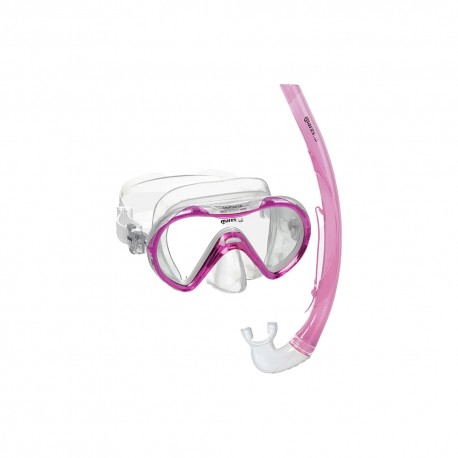 Mares Set Combo Seahorse Rosa Clear Bambina