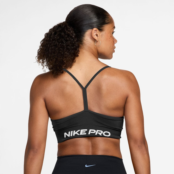 Nike Pro Seamless Reggiseno Sportivo Nero Donna