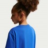Nike Maglia Maniche Corte Inter Express Lyon Blu Bambino