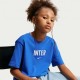 Nike Maglia Maniche Corte Inter Express Lyon Blu Bambino