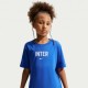 Nike Maglia Maniche Corte Inter Express Lyon Blu Bambino