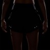 Nike Pantaloncini Running Tempo Swoosh Nero Bianco Donna