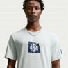 Nike Maglia Maniche Corte Inter Banner Express Grigio Uomo