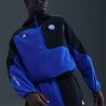 Nike Felpa Calcio Pile Inter Blue Arancio Uomo