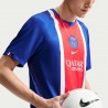 Nike Maglia Maniche Corte Psg Home 26 27 Blu Bianco Rosso Uomo