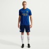Nike Maglia Maniche Corte Inter Pre-Match Home Blu Bianco Uomo