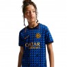 Nike Maglia Maniche Corte Inter Pre Match Blu Nero Oro Bambino