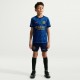 Nike Maglia Maniche Corte Inter Pre Match Blu Nero Oro Bambino