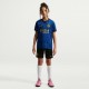 Nike Maglia Maniche Corte Inter Pre Match Blu Nero Oro Bambino