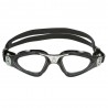 Aquasphere Occhialini Nuoto Kayenne Clear Lens Nero Argento Uomo