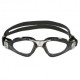Aquasphere Occhialini Nuoto Kayenne Clear Lens Nero Argento Uomo