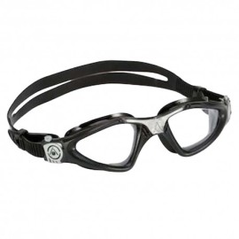 Aquasphere Occhialini Nuoto Kayenne Clear Lens Nero Argento Uomo