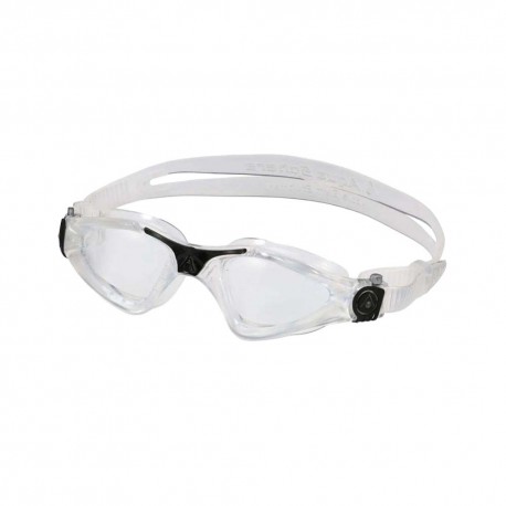 Aquasphere Occhialini Nuoto Kayenne Clear Lens Argento Nero Uomo