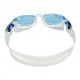 Aquasphere Occhialini Nuoto Mako Blu Lens Trasp Uomo