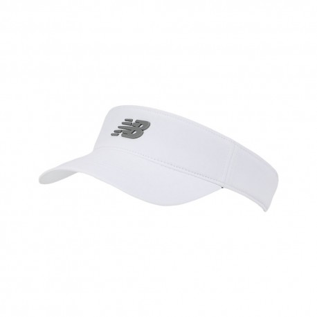 New Balance Cappellino Running Performance Visor Bianco