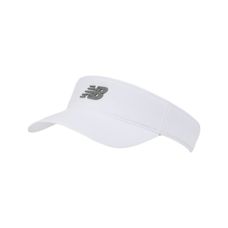 New Balance Cappellino Running Performance Visor Bianco