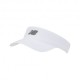New Balance Cappellino Running Performance Visor Bianco