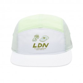New Balance Cappellino Running 5 Panel London Edition Afterglow