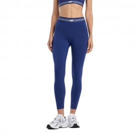 New Balance Leggins Running Ac 25 Blue Oyster Donna