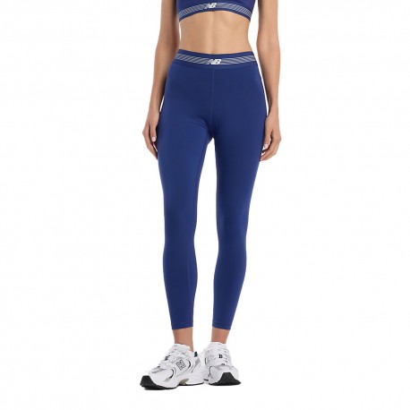 New Balance Leggins Running Ac 25 Blue Oyster Donna