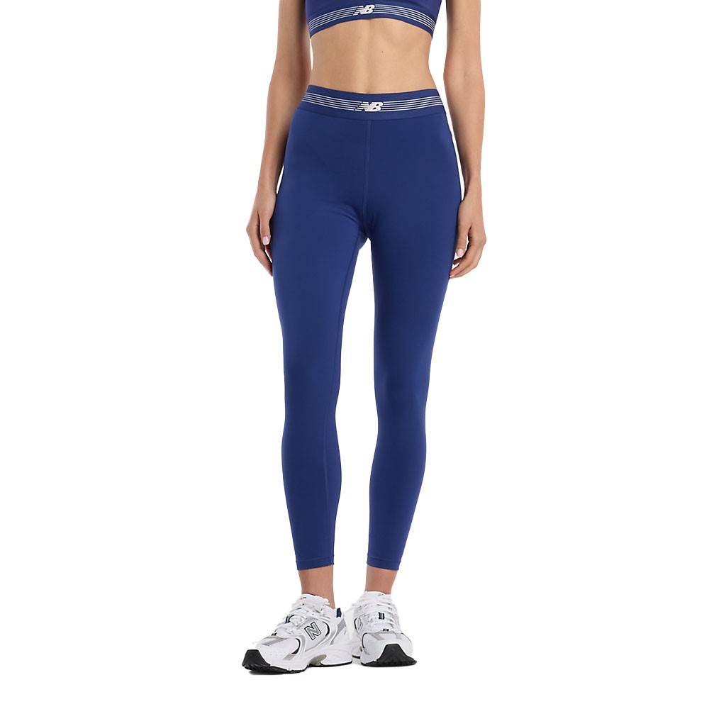 New Balance Leggins Running Ac 25 Blue Oyster Donna L