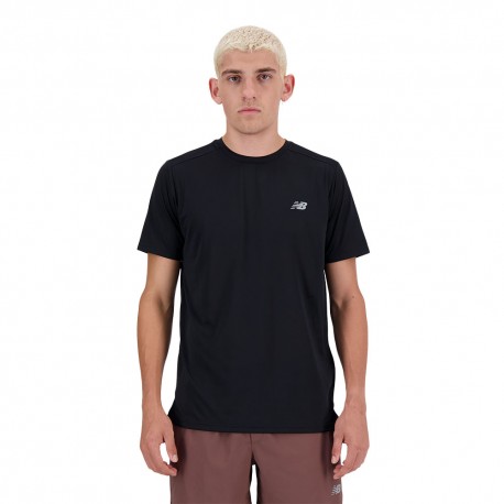 New Balance Maglia Running Sport Essentials Nero Uomo