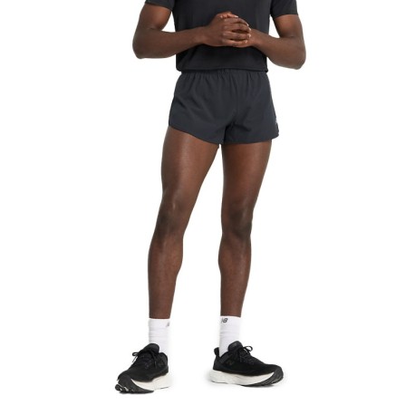 New Balance Pantaloncini Running Rc Split 3 Nero Uomo