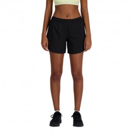 New Balance Pantaloncini Running Sport Essential 5 Nero Donna