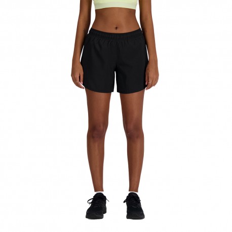 New Balance Pantaloncini Running Sport Essential 5 Nero Donna