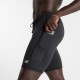 New Balance Pantaloncini Running Tight Sleek Pocket 9" Nero Uomo