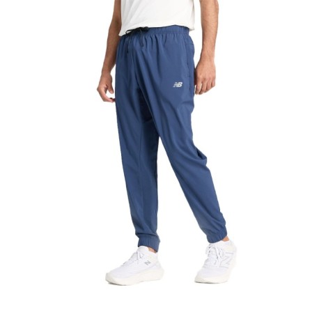 New Balance Pantalone Sport Essentials Woven Jogger Nb Navy Uomo