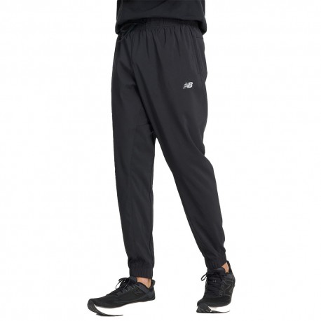 New Balance Pantalone Sport Essentials Woven Jogger Nero Uomo