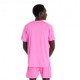 New Balance T-Shirt Running Athlerics Rosa Heat Heather Uomo
