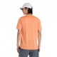 New Balance T-Shirt Running Athlerics Tangerine Heat Uomo