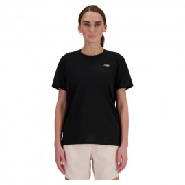 New Balance T-Shirt Running Run Essential Nero Donna