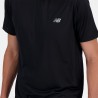 New Balance T-Shirt Running Sport Essentials Nero Uomo