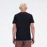 New Balance T-Shirt Running Sport Essentials Nero Uomo
