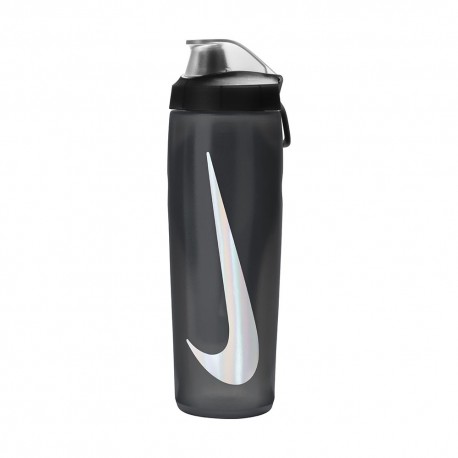 Nike Borraccia Refuel Locking 700 Ml Antracite Argento