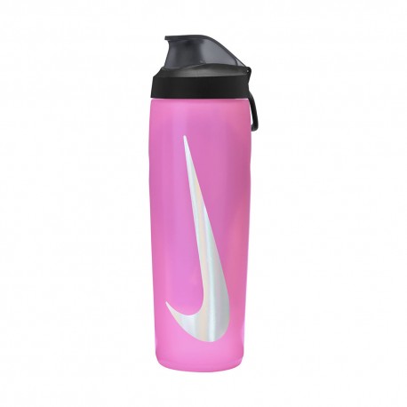 Nike Borraccia Refuel Locking 700 Ml Fucsia Argento
