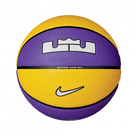 Nike Palla Basket Playground Lb James Giallo Viola