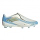 ADIDAS F50 Messi League Ll Fg Avorio Azzurro - Scarpe Da Calcio Bambino