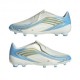 ADIDAS F50 Messi League Ll Fg Avorio Azzurro - Scarpe Da Calcio Bambino