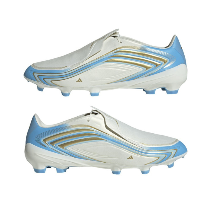 ADIDAS F50 Messi League Fg Avorio Azzurro - Scarpe Da Calcio Uomo