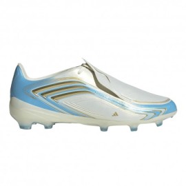 ADIDAS F50 Messi Elite Fg Avorio Azzurro - Scarpe Da Calcio Bambino