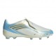 ADIDAS F50 Messi Elite Fg Avorio Azzurro - Scarpe Da Calcio Bambino
