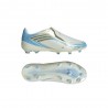 ADIDAS F50 Messi Elite Fg Avorio Azzurro - Scarpe Da Calcio Bambino
