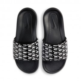 Nike Victory Logo Bianco Nero - Ciabatte Mare Uomo