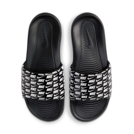 Nike Victory Logo Bianco Nero - Ciabatte Mare Uomo