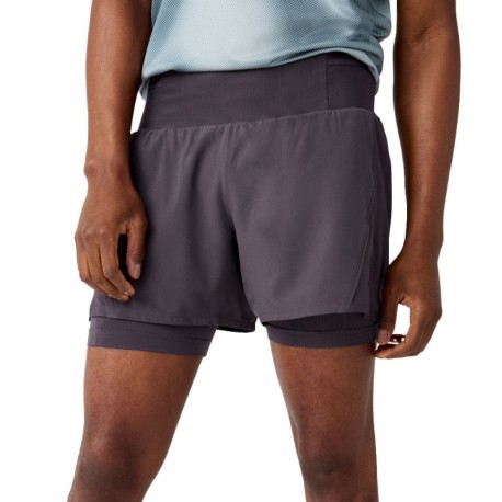 Brooks Short Trail Running High Point 2In1 Russet Uomo